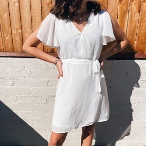 Simple White Dress